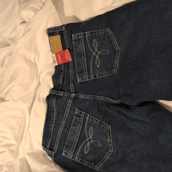 Levi's Signature Dark Blue Jeans Size 12 - Picture 8 of 11